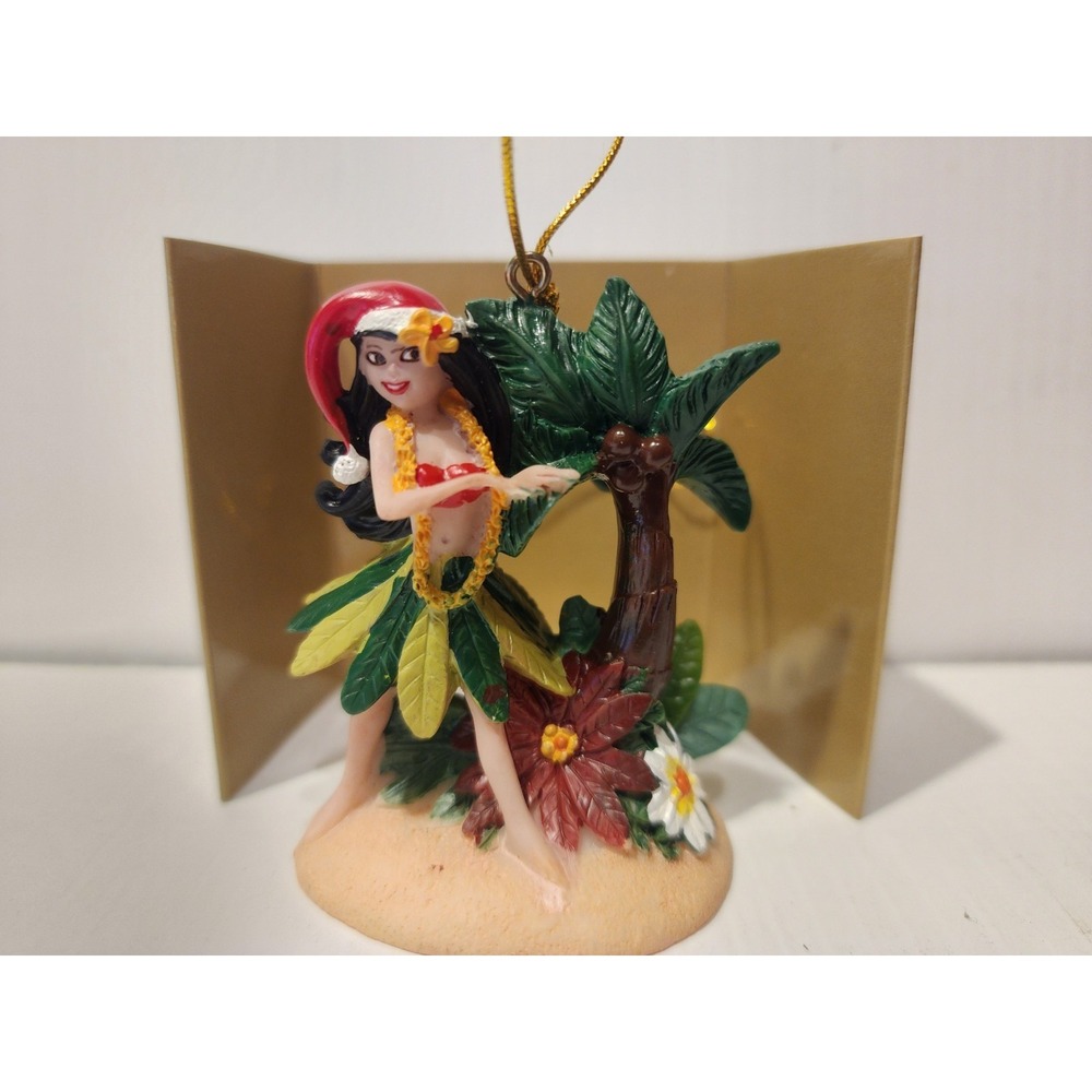 Island Heritage - Island Hula Honeys - Christmas Ornament    3"   New/Unused